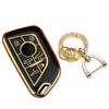 TAPAYICA For Chevy Corvette Key Fob Shell Keyless Remote Key
