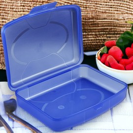 My-goodbuy24 Lunch Box Set of 3 Lunch Box for Children and Adults Perfect for School, Office, Work or Nursery - Dishwasher Safe