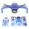 Wrapgrade Skin Sticker Set Compatible with DJI Mini 2 (Celeste