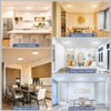 NIORSUN 7 Inch LED Ceiling Lights,5CCT Lighting Options Dimmable Flush