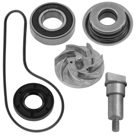 Caltric Water Pump Impeller With Shaft & Gasket For Polaris Ranger 530 2023 / 570 14-23