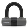 FD-MOTO U Lock Motorcycle Steel Disc Lock High Security Carabiner