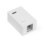 Leviton QuickPort Surface Mount Housing, 1-Port, 41089-1WP, White