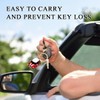 Yourkar Car Key Chain, Rhinestone Auto Model Keychain with Key