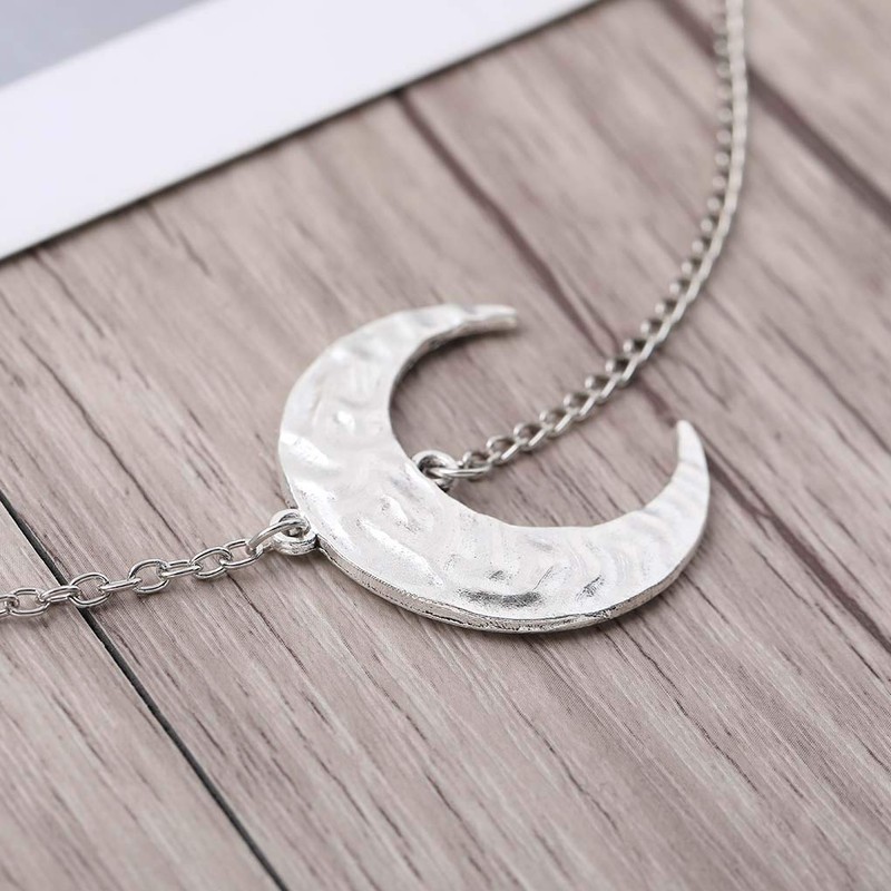 Leiorthrix Boho Moon Star Head Chain Hair Chain Jewelry Headband