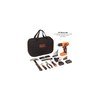 BLACK+DECKER 8V MAX 57-Piece Cordless Drill and Household Tool Kit