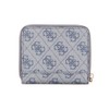 GUESS Katya SLG Small Zip Around Wallet Slate Logo