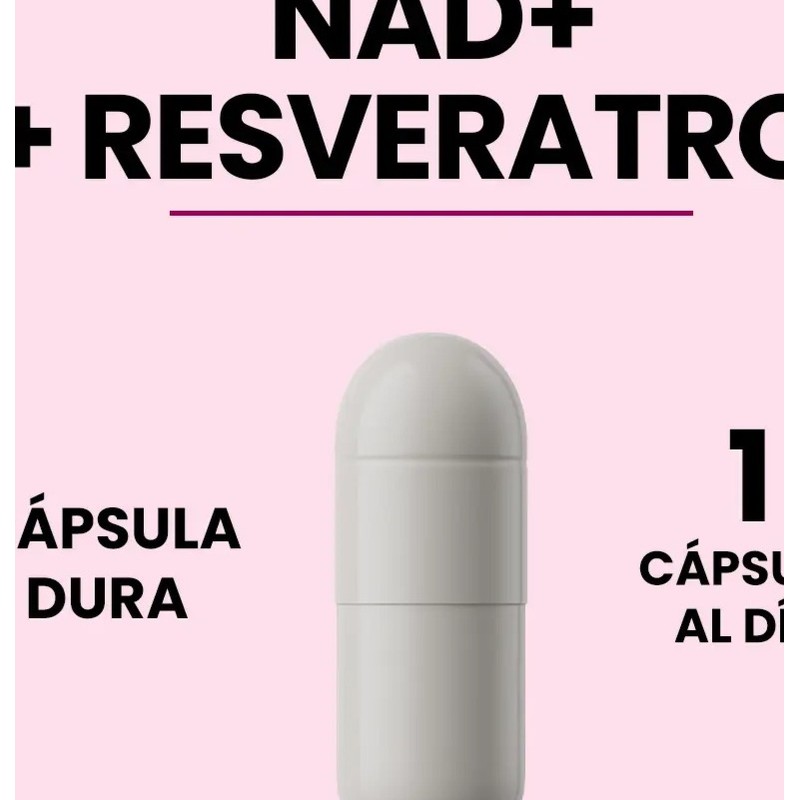 Belacaps Nad Con Vitamina E Y Resveratrol 60 Cápsulas Sin