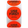 Hybsk Fluorescence USE First Stickers Restaurant Food Service FIFO Label