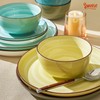 Sweese Plates and Bowls Sets, 18 Piece Dinnerware Set Porcelain