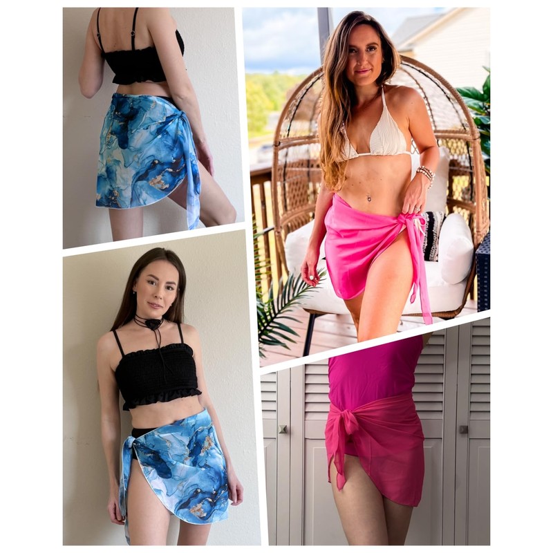 Holipick - Pareo para cubrir la falda envolvente, traje de
