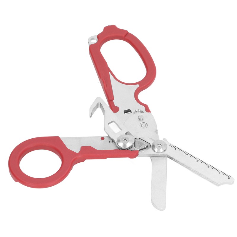 Folding Scissors Stainless Steel Clear Scale Wind Breaker Cutter Wrench