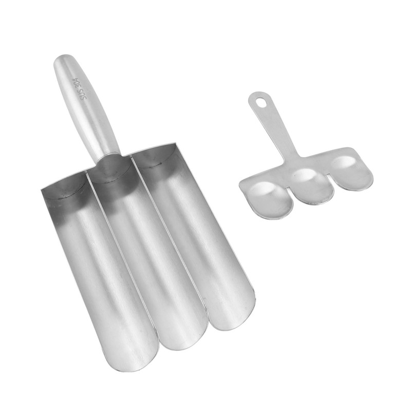 Stainless Steel Meatball Maker Multifunction Kitchen Triple Meatball Maker Meat