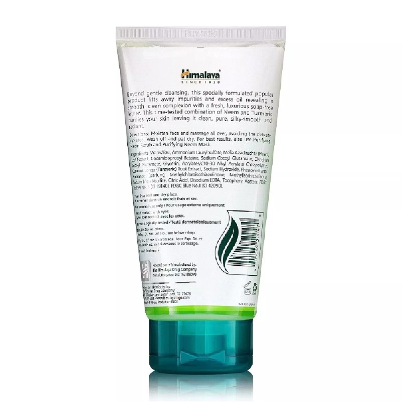 Himalaya Purifying Neem Face Wash, Normal to Oily Skin, 5.07