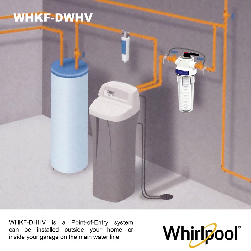 Whirlpool 10 x 2.5 Inch Whole House Water Filtration System