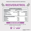 Resveratrol 100 Vegano Alto Contenido Polifenoles Pimienta Negra Absorción Vitamina
