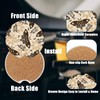 Car Cup Holders Coasters - Butterfly Moon Absorbent Ceramic Coaster,