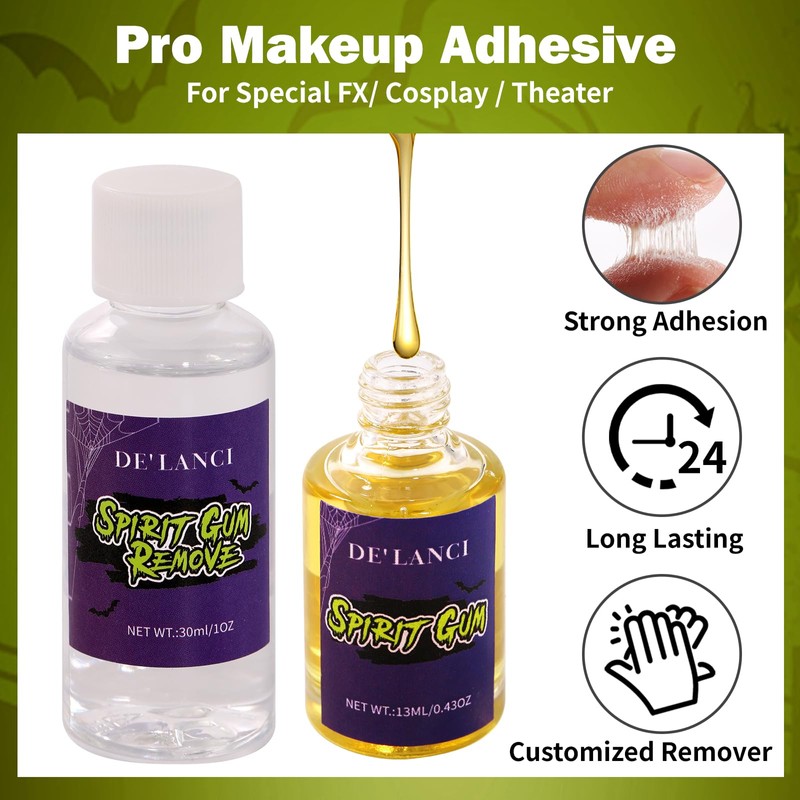Elf Ears and Spirit Gum Kit, Soft Pixie Fairy Ears