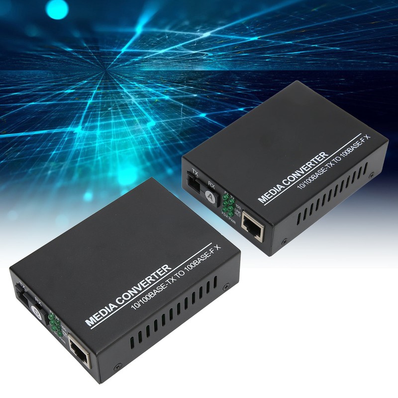Media Converter Optical Ethernet Media Converters Single Mode 10 100Base