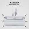 BAILI Double Edge Safety Razor Rust-proof Reusable Manual Stainless DE