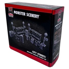 Monster Fight Club MFC12004 Monster Fight Club Monster Scenery: City Streets