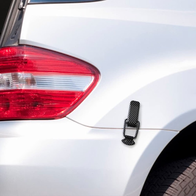 DONGKER 4PCS Car Bumper Security Hook Lock Clips, Stainless Steel