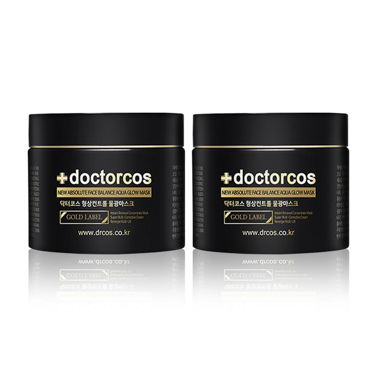 Dr. Cos 닥터코스 골드라벨 형상컨트롤 물광마스크 110ml 2개 Dr. Cos