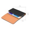 Luxmo UNIVERSAL POUCH Fits (7" x 3.5") - Black PU