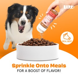 Barkbox Bada Bing Beef Dry Dog Food, Toppers with High Protein and Limited Ingredients Meal Enhancer for Large & Small Breeds - 4.6 Oz