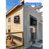 8 Inch Shutter Exhaust Fan for Chicken Coop 760 CFM,