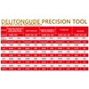 DelitonGude 6.0 mm x 75 mm Long Carbide Tungsten Square