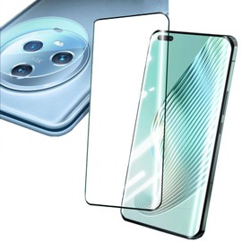 TSMK 【2+2】for Honor Magic5 Pro High Definition Tempered Glass Screen Protector with Camera Lens Protector- Anti-Scratch, Bubble-Free, Easy Installation