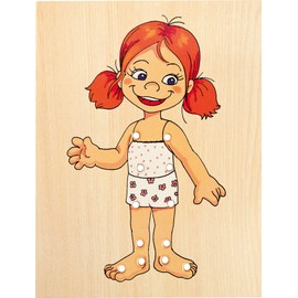 Woodyland Didactic Toys Dress-Up Girl Set