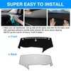 Autorder Dashboard Cover Mat for 2017-2020 2021 2022 Chrsyler Pacifica