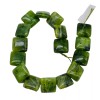 Unbranded Premium Misty Mountain Nephrite Jade Bead Strand 110262