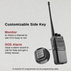 Radioddity GA-2S Long Range Walkie Talkies for Adults UHF Two