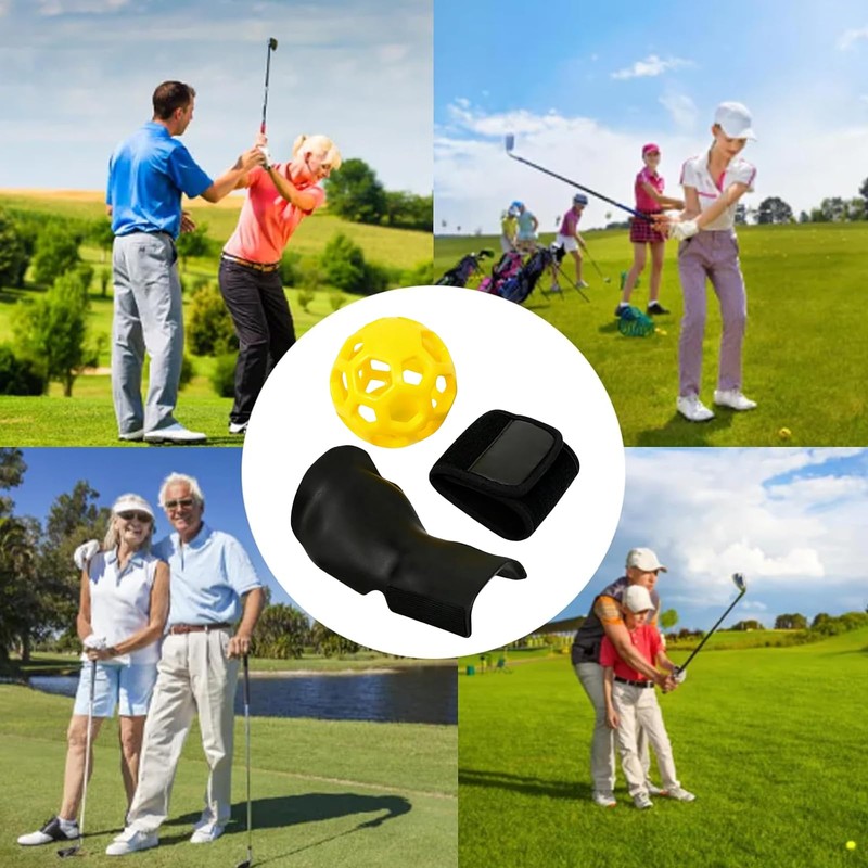 CocCCoon Golf Swing Trainer Ball Golf Training Aids,Wrist Trainer For
