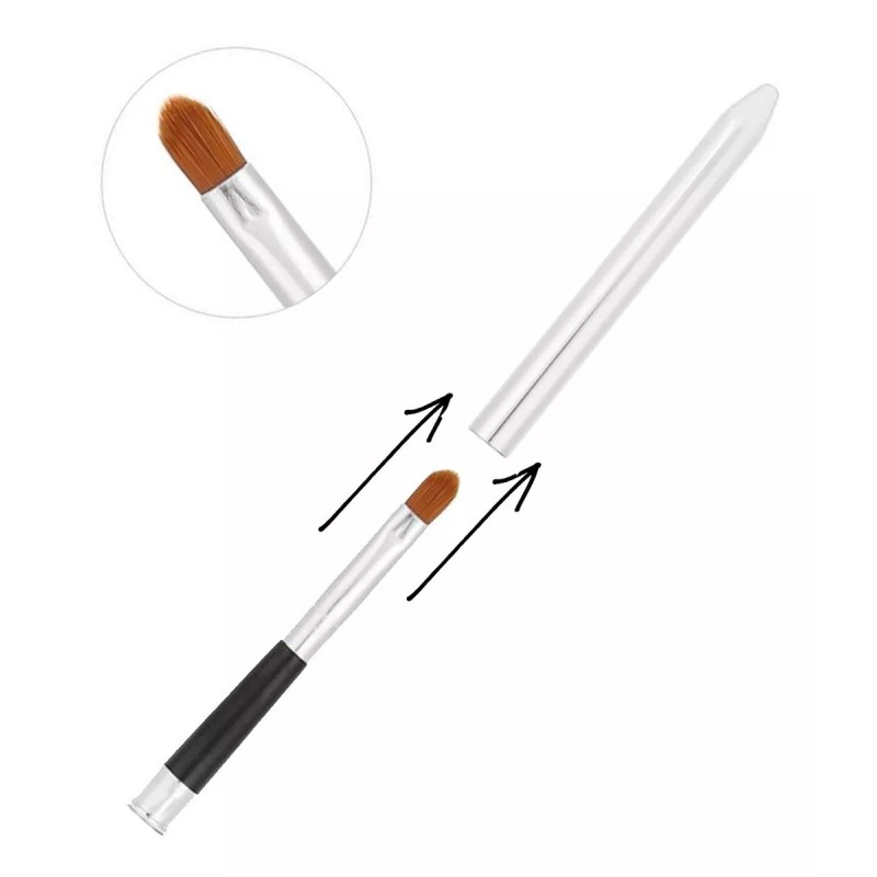 Universo en Linea Pincel Para Contornos De Labios Profesional Maquillaje