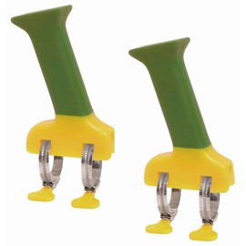 Easi-Grip PETA 2-Pack Add On Handles for Garden Tools, Retro-fit Handle with Strong and Durable Jubilee Clips, Ergonomic Grip for Arthritis for Men and Women, Attachment to Various Garden Hand Tools