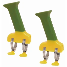 Easi-Grip PETA 2-Pack Add On Handles for Garden Tools, Retro-fit Handle with Strong and Durable Jubilee Clips, Ergonomic Grip for Arthritis for Men and Women, Attachment to Various Garden Hand Tools