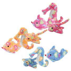 Zanies Sea Charmer Dog Toys, Orange Stingray, 11"