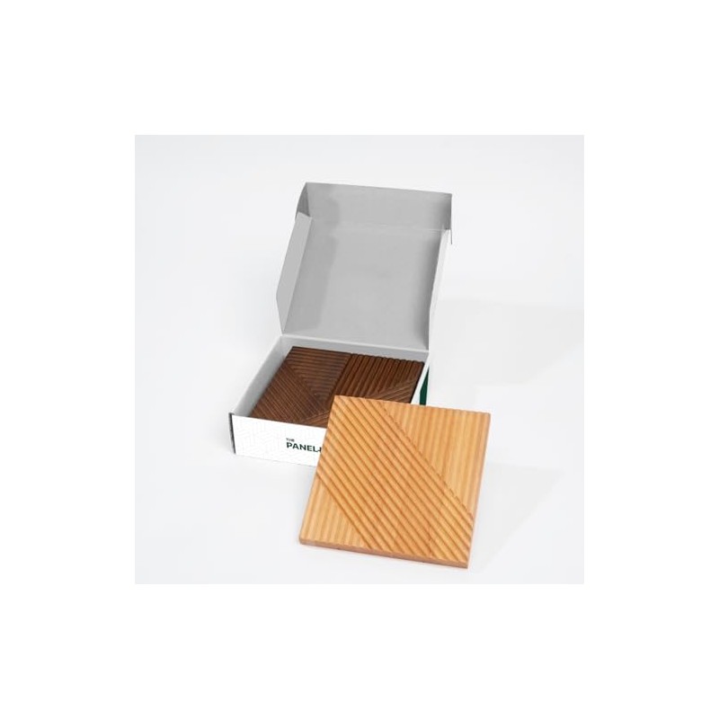 The Panel-Hub® | Sample Book Wall Panel (Mix) (Mosaic Wood