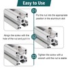 Pack of 20 T-Slot Nuts with Ball Nut 6, M6