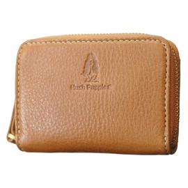 Hush Puppy HP0603 Nick Coin Purse, Round Coin Case, Cowhide Leather (40)), brown (40)