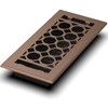 Floor Register 4x10 Vent Cover – Heavy-Duty Steel, Rustproof &