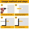 200 Pcs Premium Quality Plastic Drywall Wall Anchors (Screws No