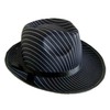 Squirrel Products White Pinstripe Gangster Hat Fedora