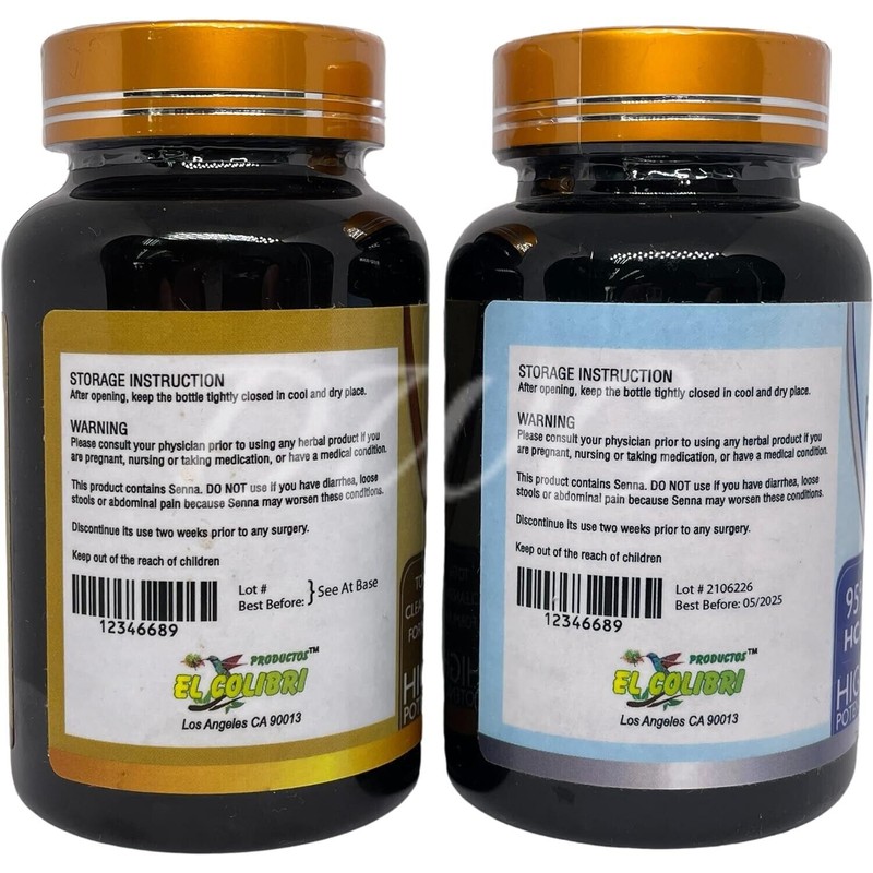 Productos El Colibri Health Set Detox Gold Total Cleanse and