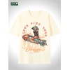 Summer 2025 Oversized Mens Tee Comfort Fit US Local StockColor: