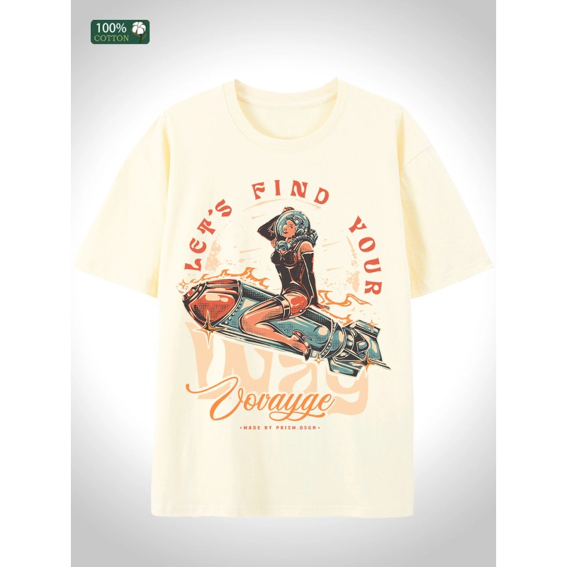Summer 2025 Oversized Mens Tee Comfort Fit US Local StockColor: